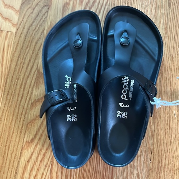 Birkenstock Gizeh PAP Flex Platform Leather Sandals Size 8 NWT - Picture 15 of 17